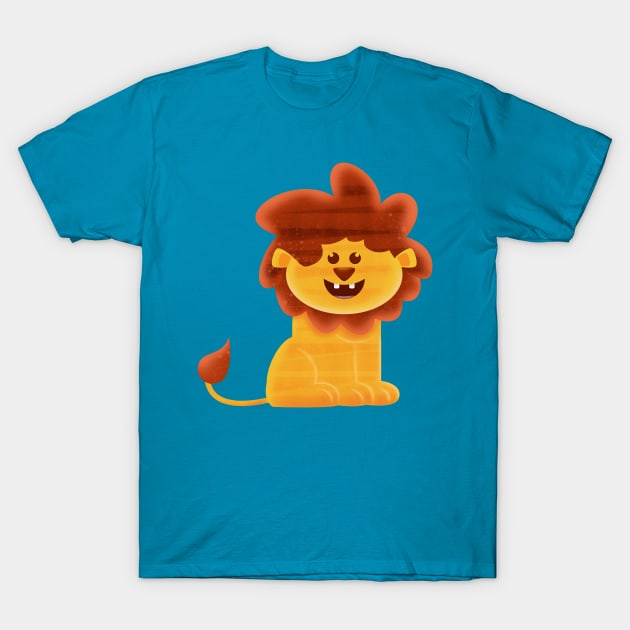 Cute lion T-Shirt by pencildog